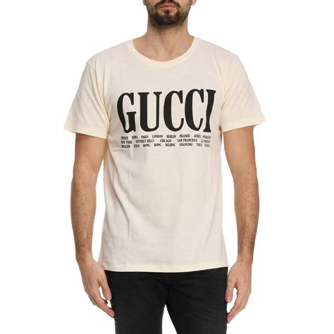 gucci shirt men white|authentic Gucci t shirt men.